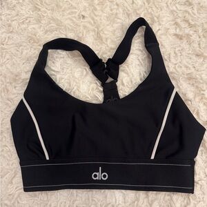 ALO Yoga Women's Black Sports Bra